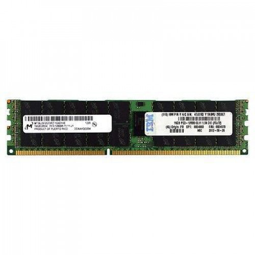 00D4968 Оперативна пам'ять IBM Lenovo 16GB DDR3-1600MHz ECC Registered CL11