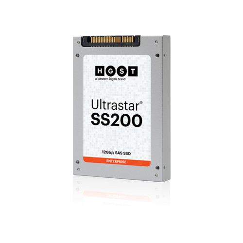 0TS1390 SSD Накопичувач HGST 3200GB UltraStar SS200 SAS 15.0MM MLC Ri-3Dw/D TCG Fips 2.5"