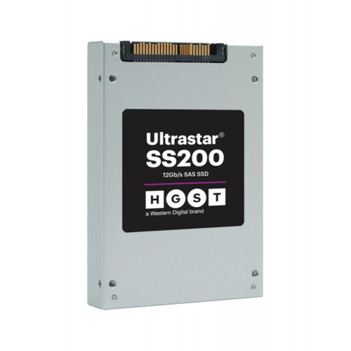 0TS1409 SSD Накопичувач HGST 7680GB UltraStar SS200 SAS 15.0MM MLC Ri-1Dw/D TCG 2.5"