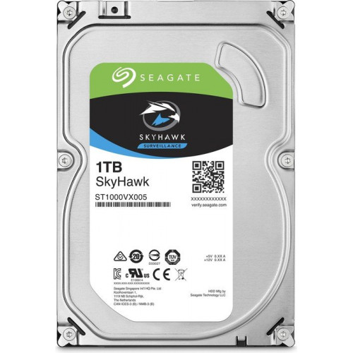 Жорсткий диск Seagate SkyHawk 1TB 3.5'' SATA 6Gb/s (ST1000VX005)