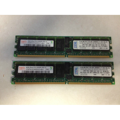 30R5145 Оперативна пам'ять IBM Lenovo 8GB Kit (2 x 4GB) DDR2-400MHz ECC Registered