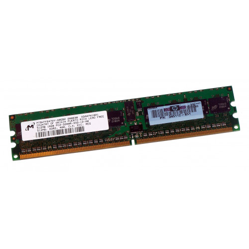 345112-851 Оперативна пам'ять HP 512MB PC2-3200 DDR2-400MHz ECC Registered