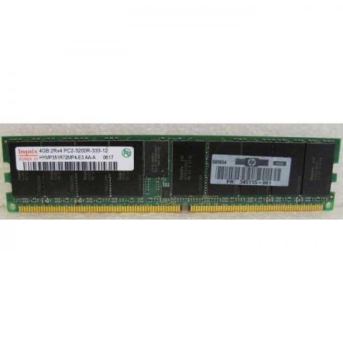 345115-861 Оперативна пам'ять HP 4GB DDR2-400MHz ECC Registered CL3