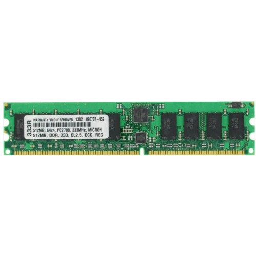 370780-001 Оперативна пам'ять HP 512MB ECC PC2700 DDR 333 SDRAM DIMM Kit (1x512Mb)