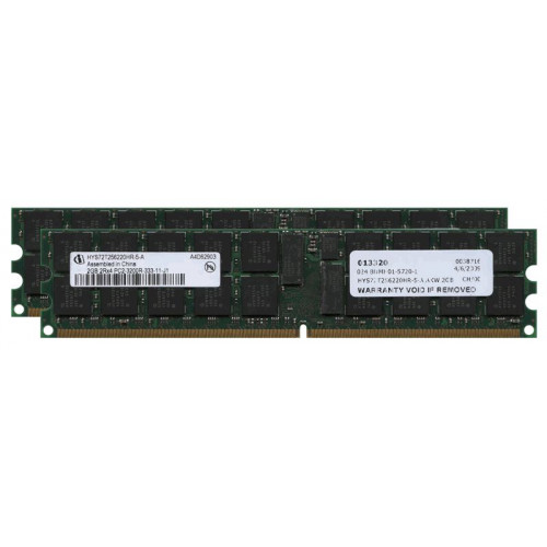 375004-B21 Оперативна пам'ять HP 4GB ECC DDR2 PC3200 Memory Kit - 2x2GB