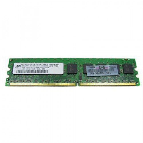 384705-051 Оперативна пам'ять HP 1GB PC2-5300 DDR2-667MHz ECC Unbuffered