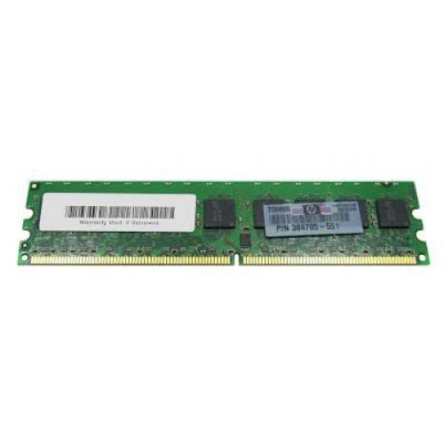 384705-551 Оперативна пам'ять HP 1GB PC2-5300 DDR2-667MHz ECC Unbuffered