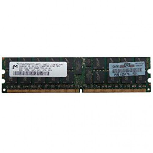 405476-551 Оперативна пам'ять HP 2GB PC2-5300 DDR2-667MHz ECC Registered