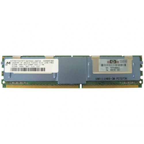 416470-001 Оперативна пам'ять HP 512MB FB DIMM DDR2-667 Mhz ECC Registered