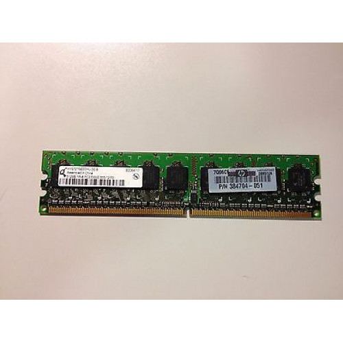 417440-051 Оперативна пам'ять HP 512 MB Unbuffered PC2-5300 ECC DIMM (1 x 512 MB)