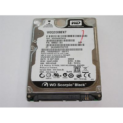 499053-001 Жорсткий диск HP 499053-001