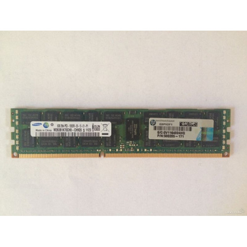 500205-171 Оперативна пам'ять HP 8GB DDR3-1333MHz ECC Registered DIMM