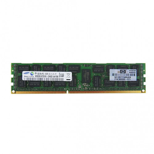 500662-B21 500205-071 501536-001 Оперативна пам'ять HP 8GB DDR3-1333MHz ECC Registered CL9