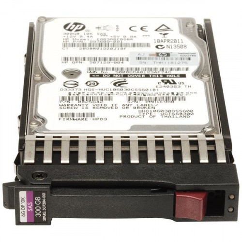 507129-004 Жорсткий диск HP 300GB 2.5" 10K SAS 6Gb/s Hot Swap