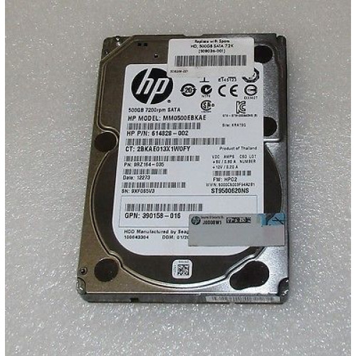 508036-001 Жорсткий диск HP 500GB 7.2K 2.5'' SATA 3Gb/s