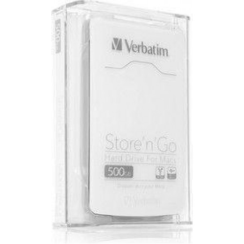 53043 Жорсткий диск Verbatim Store 'n' Go Portable for Mac 500GB, USB 3.0 / FireWire 800