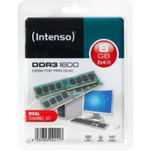 Оперативна пам'ять Intenso Desktop Pro 8GB (2x4GB) DDR3 1600MHz, CL11 (5631152)