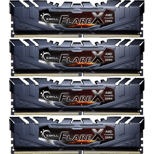 Оперативна пам'ять G.Skill DDR4 2400 64GB C16 GSkill FlareX K4 - F4-2400C16Q-64GFX
