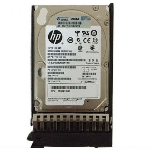 693648-B21 693719-001 693647-001 Жорсткий диск HP 1.2TB 10K 2.5'' SAS 6Gb/s для Proliant G1-G7