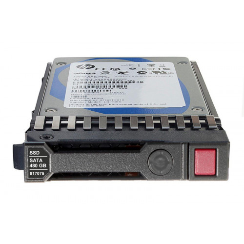 816985-B21 SSD Накопичувач HP 480GB 6G SATA MU 3 SFF SC