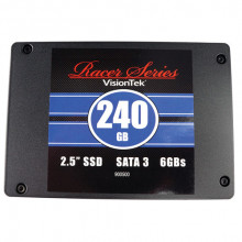 900500 SSD Накопичувач VisionTek 250GB Racer Series SSD SATA III 2.5" 6GB/S Ultra Performance