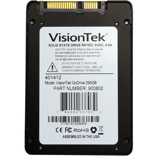 900802 SSD Накопичувач VisionTek 256GB 2.5" SATA III