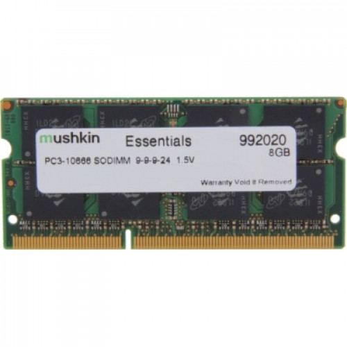 Оперативна пам'ять Mushkin Essentials 8GB (2x4GB) SO-DIMM DDR3 1333MHz CL9 (996647)