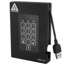 A25-3PL256-S1000F SSD Накопичувач Apricorn 1TB Aegis Fortress Padlock USB 3.0