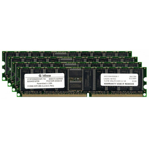 A6968A Оперативна пам'ять HP 2GB DDR (4x512MB) для rx4640