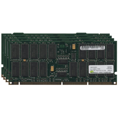 AB309A Оперативна пам'ять HP 8GB Kit (4 X 2GB) PC133 133MHz ECC Registered