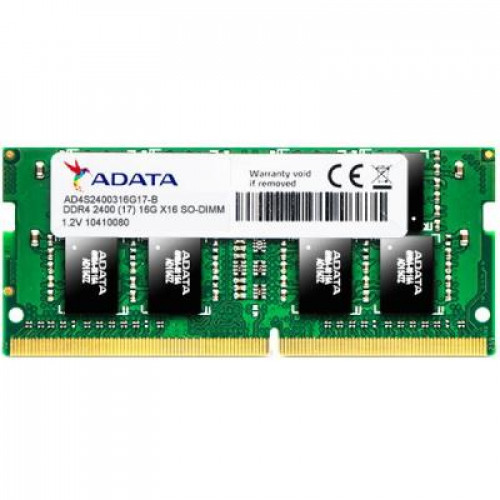 Оперативная память A-DATA DDR4 SO-DIMM 16GB 2400MHz CL16 (AD4S2400316G17-S)