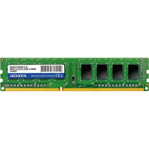 Оперативная память ADATA Premier DDR4, 4GB, 2133MHz, CL15 (AD4U2133J4G15-B)