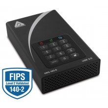 ADT-3PL256F-10TB Жорсткий диск Apricorn 3.5" Aegis 10TB USB 3.0 Padlock DT FIPS