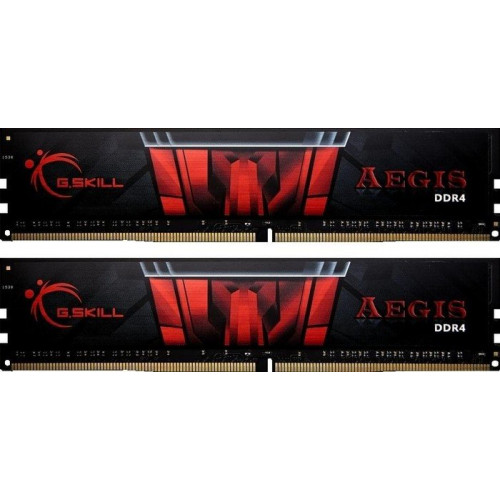 F4-3000C16D-16GISB Оперативна пам'ять G.Skill Aegis 16GB Kit (2x 8GB) DDR4-3000MHz CL16 DIMM