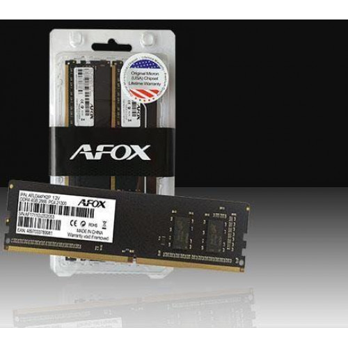 Оперативна пам'ять AFOX DDR2, 4 GB, 800MHz, (AFLD24ZM1PD)