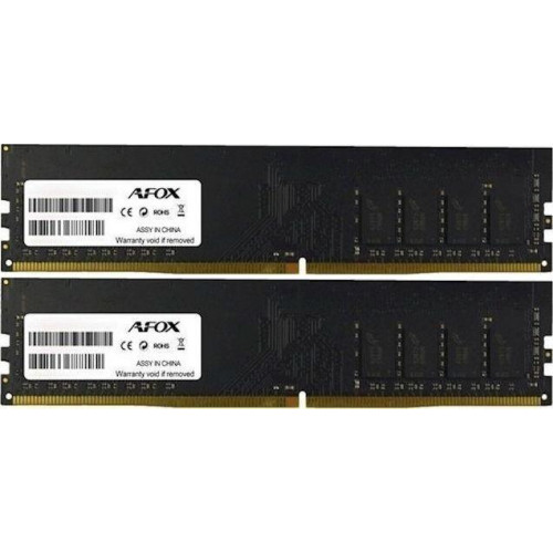 Оперативна пам'ять AFOX DDR4, 16 GB, 3000MHz, CL16 (AFLD416LH1CD)