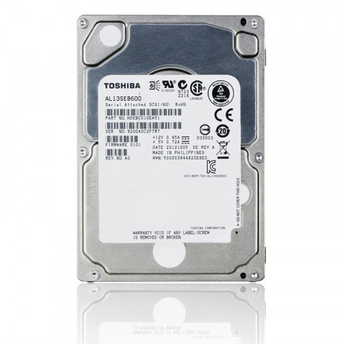 AL13SEB600 Жорсткий диск Toshiba Enterprise HDEBC01DAA51 600GB, SAS 6Gb/s, 2.5'' AL13SEB600 Жорсткий диск Toshiba Enterprise HDEBC01DAA51 600GB, SAS 6Gb/s, 2.5''
