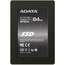 SSD Накопичувач A-DATA Premier SP600 64GB SATA 6Gb/s (ASP600S3-64GM-C)