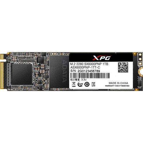 SSD Накопичувач ADATA XPG SX6000 Pro 1TB PCIe x4 NVMe (ASX6000PNP-1TT-C)