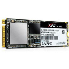 SSD Накопичувач A-DATA SX8000 512GB M.2 PCIe (ASX8000NP-512GM-C)