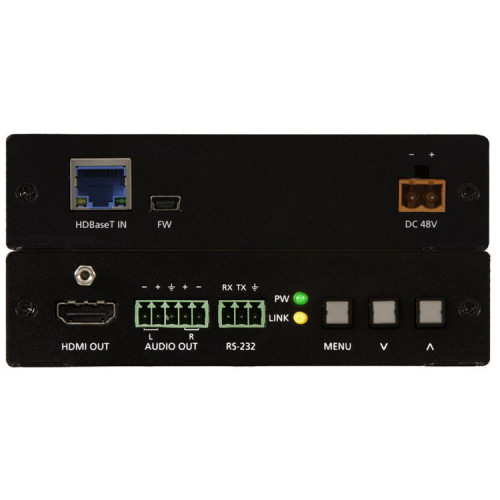 AT-HDVS-150-RX приемник видеосигнала ATLONA HDBaseT Scaler Receiver with HDMI & Analog Audio Outputs