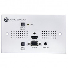 AT-HDVS-150-TX-WP-UK Видео удлинитель/репитер ATLONA Two-Input HDMI / VGA to HDBaseT UK Wall Plate Switcher