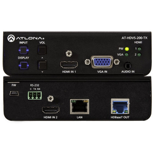 AT-HDVS-200-TX Видео удлинитель/репитер ATLONA Three-Input HDMI/VGA to HDBaseT Switcher (PoE)