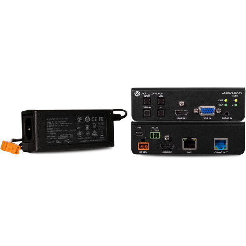 AT-HDVS-200-TX-PSK Видео удлинитель/репитер ATLONA Three-Input HDMI/VGA to HDBaseT Switcher (AC Powered)