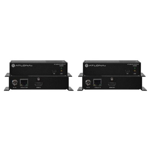 AT-UHD-EX-70-2PS передатчик и приемник видеосигнала ATLONA 4K/UHD HDMI over HDBaseT Transmitter/Receiver Kit