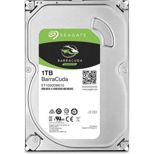 Жорсткий диск Seagate BarraCuda Compute 1TB, 3.5", SATA 6Gb/s (ST1000DM010)