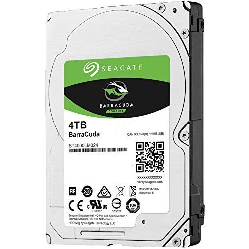 Жорсткий диск Seagate BarraCuda Compute 4TB, 2.5", SATA 6Gb/s (ST4000LM024)