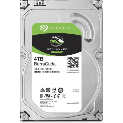 Жорсткий диск Seagate BarraCuda Compute 4TB, 3.5", SATA 6Gb/s (ST4000DM005)