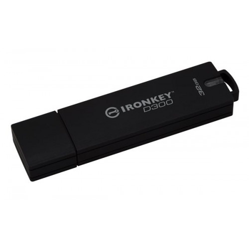 IKD300/32GB Флэш-накопитель Kingston Ironkey D300 32GB USB 3.0 Fips Level 3