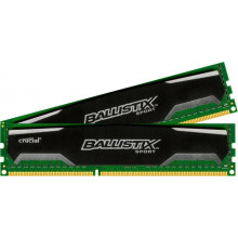 Оперативна пам'ять Crucial Ballistix Sport, DDR3, 8 GB, 1600MHz, CL9 (BLS2KIT4G3D1609DS1S00)